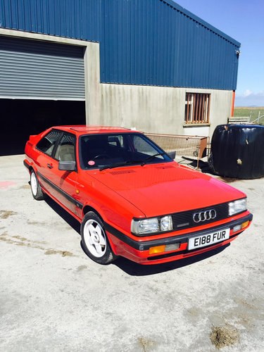 1988 Coupe Quattro 4wd 20v ABY engine 325Bhp For Sale