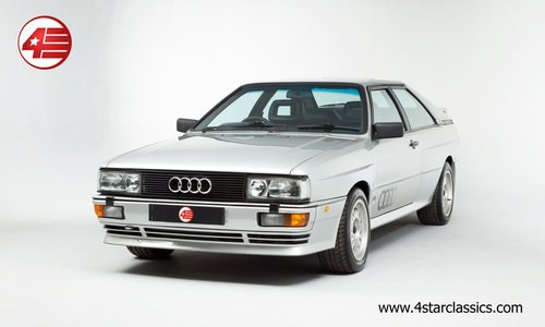 1990 Audi RR Quattro 20v /// Rare UK Car /// 81k Miles In vendita