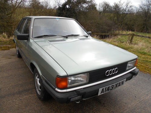 1983 Unbelievable Audi 80, only one owner from new In vendita