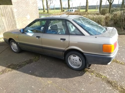 1991 Audi 80s 44k FSH Mint condition 12m MOT In vendita