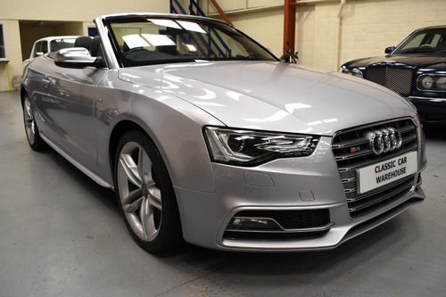 2014 S5 Quattro Cabriolet, 27k with Audi history, superb exampl7 For Sale
