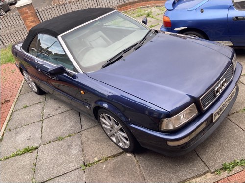 1997 Audi Cabriolet 2.6 v6 For Sale by Auction