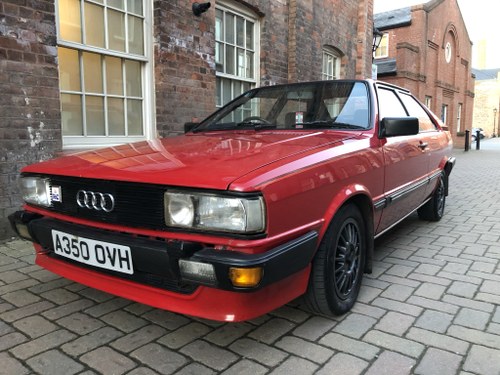 1984 Audi B2 GT Coupe 2.2 Fi (fwd) SOLD