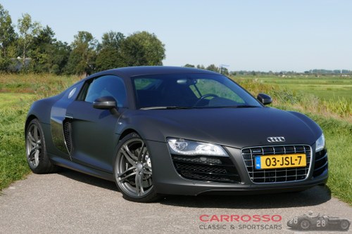 2009 Audi R8 Coupé 5.2 V10 with only 42.300 Kilometer For Sale