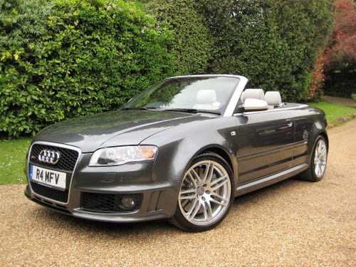 2006 Audi RS4 Quattro Cabriolet With Only 22,000 Miles From New For Sale
