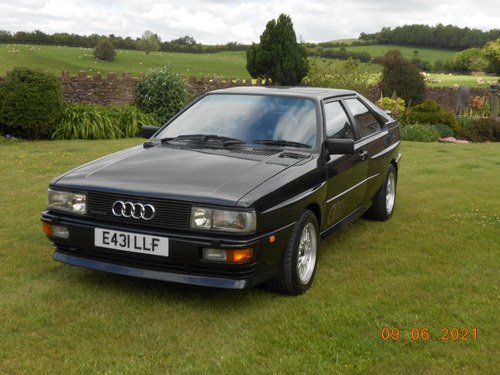 1988 Audi Quattro Turbo B2 For Sale by Auction