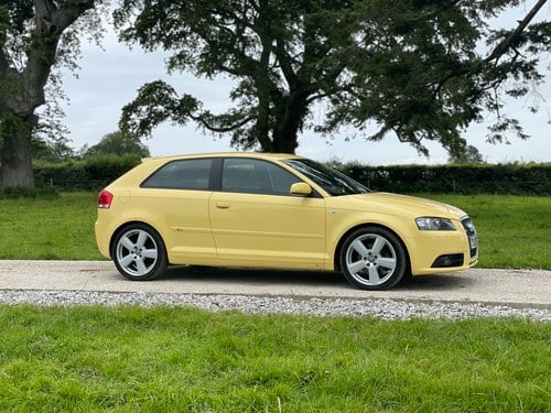 2007 07 AUDI A3 2.0 T S LINE QUATTRO EXCLUSIVE TOUCAN YELLOW For Sale