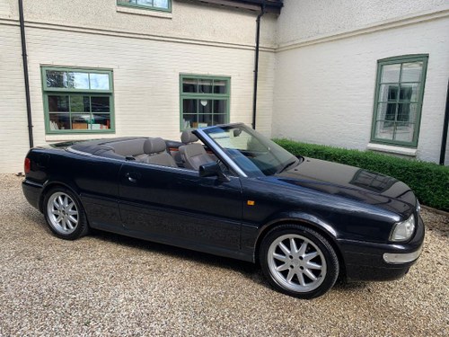 1999 Audi A4 Cabriolet 2.8 V6 One Owner from New 59k Miles VERKAUFT