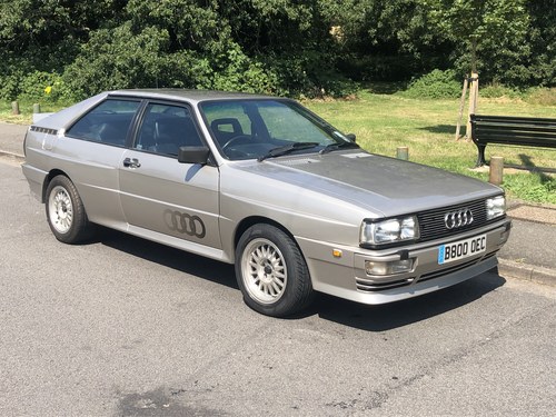 1985 Audi ur Quattro Silver WR Low Mileage In vendita