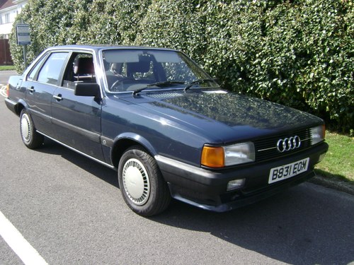 1985 Audi 80 1.8 GL Auto. B2. PAS, CL EW SOLD
