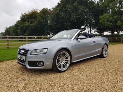 2012 A5 Convertible 2.0 TFSI Quattro S Line S Tronic - 43k For Sale