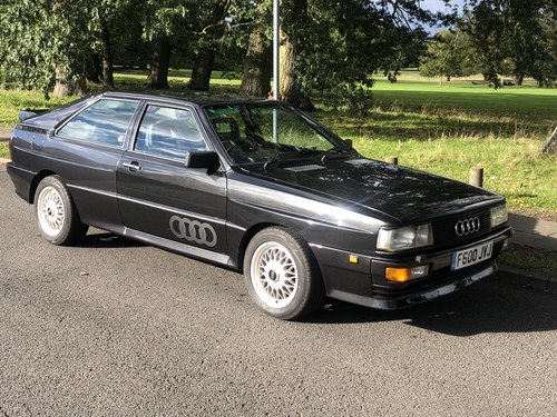 1988 Audi ur Quattro Black MB Model SOLD In vendita