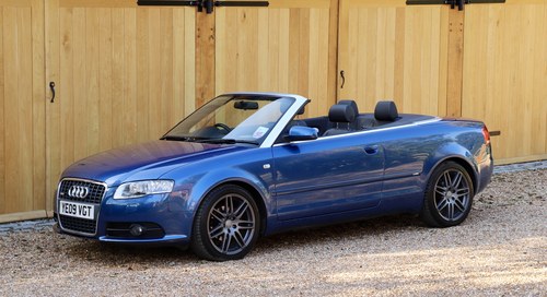 Audi A4 S Line Special Edition TDi Cabriolet, 2009. For Sale