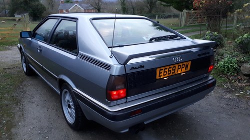 1987 Audi Coupe quattro 2.2 5 cyl B2  For Sale