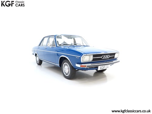 1976 A UK RHD Audi 100 LS from the Audi Heritage Collection SOLD