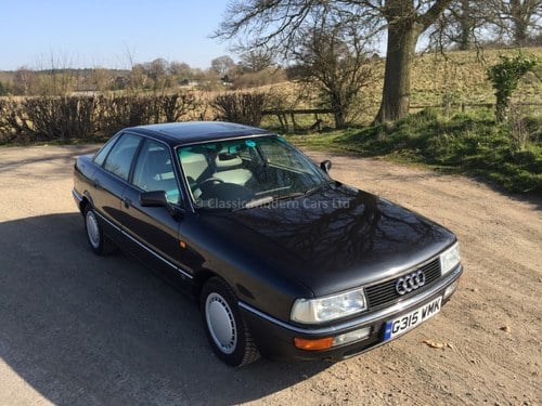 1989 Audi 90 B3 2.3E Manual, 2 Owner, 37K Miles - NOW SOLD SOLD