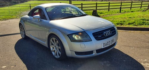 2002 Audi TT 225 BHP Coupe 67800miles Nearly £4,000 receipts For Sale