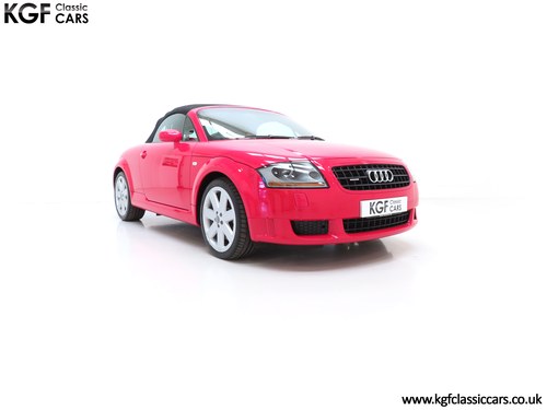 2004 An Exceptional Audi TT Quattro 3.2 V6 Roadster, 19,366 Miles SOLD