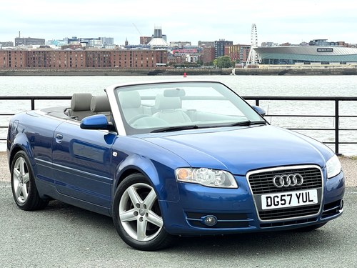 2007 Audi A4 Convertible 1.8T Sport - 81,748 miles SOLD