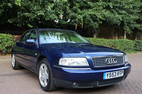 2001 Stunning Santorin Blue Audi A8 2.8 V6 Quattro | D2 Facelift Kaufen Bei