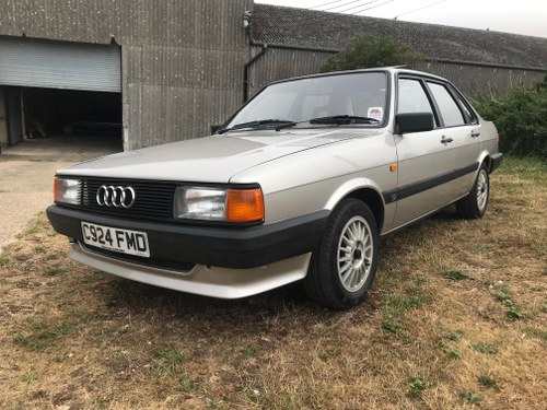 1986 Audi 80 Sport B2 1.8i. Zermatt Silver. 77k miles low owners, In vendita