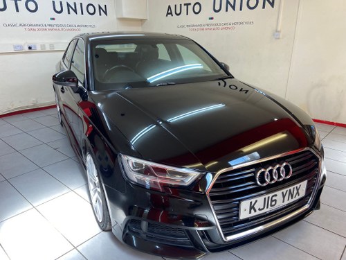2016 AUDI A3 SALOON S-LINE TDI For Sale