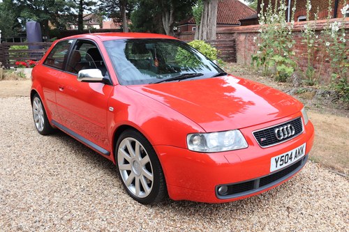 2001 AUDI S3 1.8 TURBO QUATTRO *ONE OWNER FROM NEW* SOLD