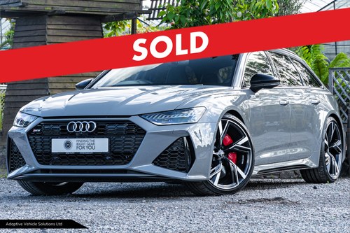 2020 Low Mile Big Spec Audi RS6 Launch Edition - B&O + Pan Roof For Sale