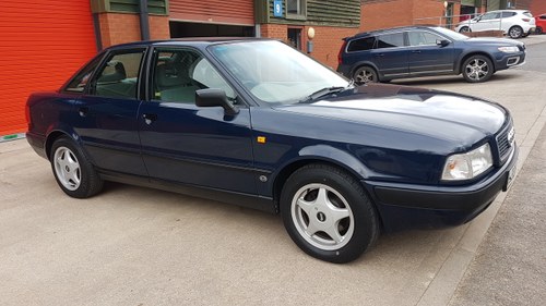 1993 Audi 80 4 Door Blue Service History 84947 miles PEX TO CLEAR SOLD