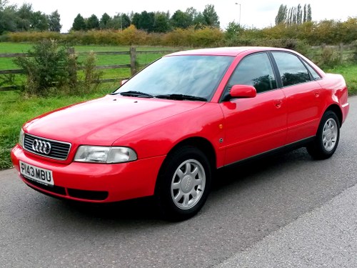 1997 AUDI A4 1.6 SE /// ONLY 26000 MILES /// 20 SERVICE STAMPS In vendita