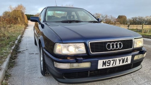 1995 AUDI 80 V6 COUPE STUNNING CAR WITH SERVICE HISTORY READ In vendita