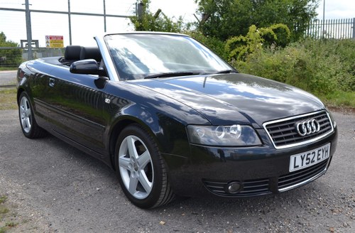 2003 AUDI A4 SPORT CABRIOLET For Sale by Auction