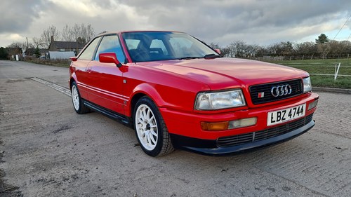 1991 AUDI S2 QUATTRO TURBO 5 CYLINDER TORNADO RED For Sale