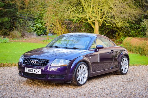 2003 Audi Tt Quattro (225 Bhp) Venetian Violet - Deposit taken For Sale