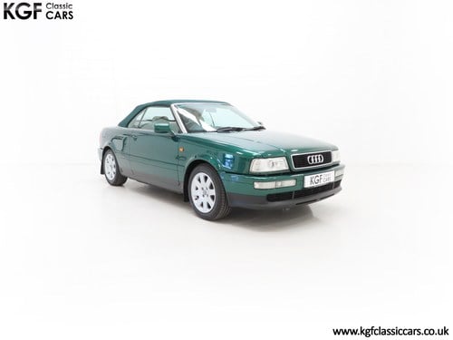 1998 An Audi Cabriolet 2.6 V6 with Just 46,612 Miles SOLD