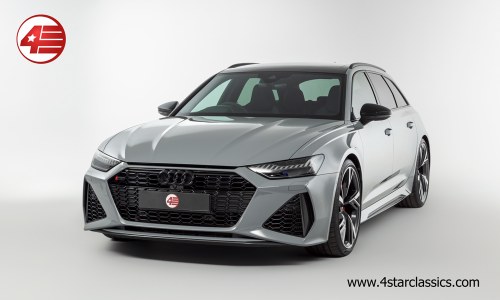 2021 Audi RS6 Carbon Black 600ps /// Huge Spec /// Just 8k Miles In vendita