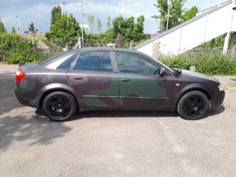 Military 2001 Audi A4 Se Auto..&..Military bike sold separat