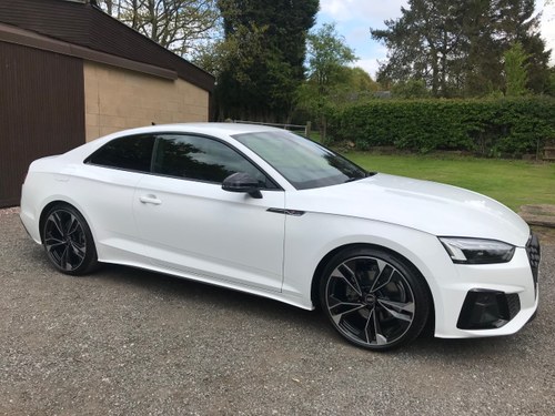 2022 AUDI A5 BLACK EDITION TDI WHITE JUST 3K SIMPLY STUNNING SOLD