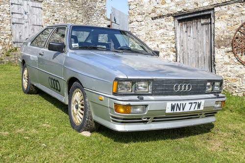 1981 AUDI QUATTRO - COMING TO AUCTION 23RD SEPTEMBER For Sale by Auction