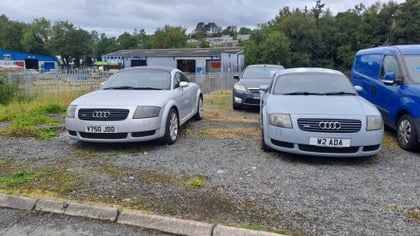 2x Audi Tt 225. Sold as a project