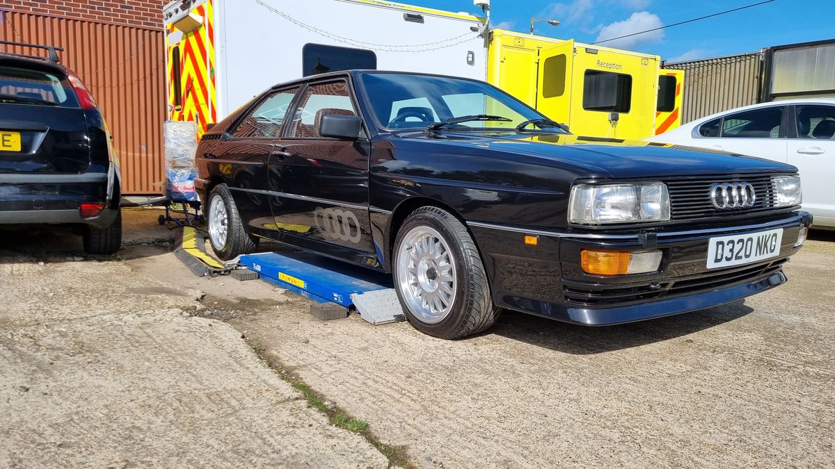 1987 Audi Quattro Black Manual, 5 speed Right Hand Drive in Addlestone ...