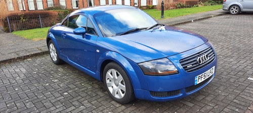 2002 audi tt coupe (180 bhp) quattro denim blue 78000 miles
