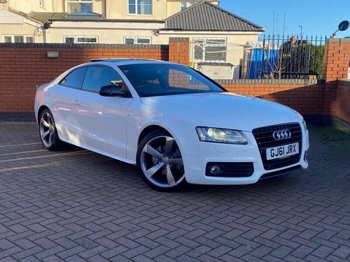 2011 AUDI A5 2.0 TDI BLACK EDITION S-LINE COUPE, ONLY 47K