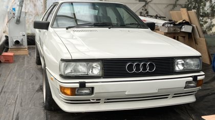 1985 10V Audi Quattro Barn Find (Fresh to Market) RHD.