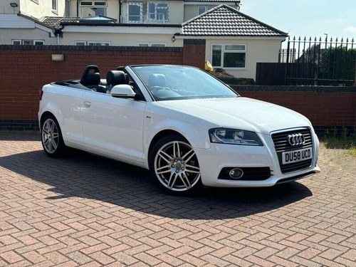 2008 AUDI A3 1.9 TDI S-LINE CONVERTIBLE,ONLY 47K MILES, WOW!