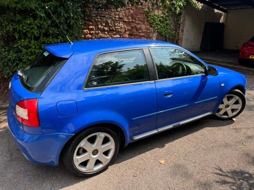 2002 AUDI S3 1.8T TURBO 225 NOGARO BLUE LOW 48K - FSH - ORIGINAL En Venta
