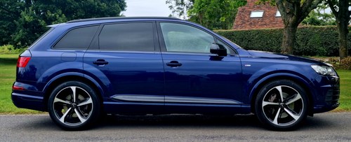 2018 Audi Q7 Black Edition 50 TDI 286 BHP Quattro 7 Seater A vendre