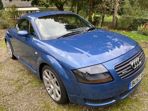 Immaculate 2002 Audi TT 8N, 11 months MOT, only 46K miles