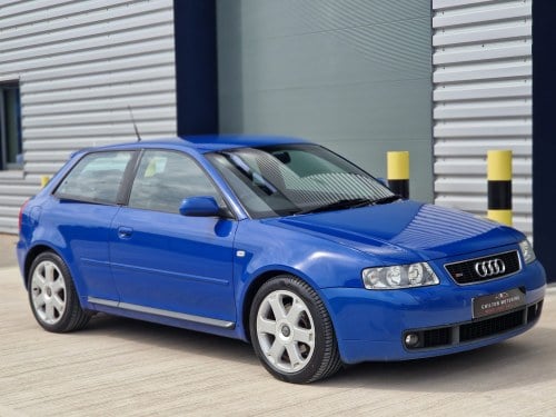 2002 AUDI S3 225 BHP NOGARO BLUE GENUINE 48K - FSH - ORIGINAL For Sale