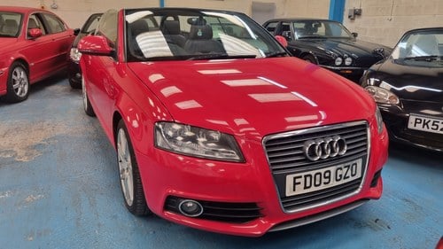 2009 Audi A3 S-line convertible tdi
